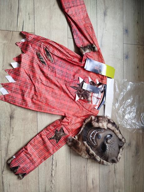 Karnevalová maska vlkodlak,