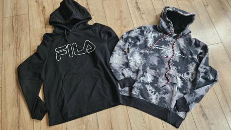 2x mikiny, fila,m