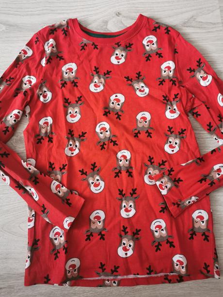Vianočné tričko 8-9rokov, 134