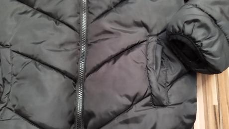 Čierny prechodný kabát 146, sinsay,146