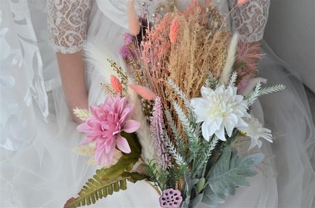 Romantická veľká kytica-1,