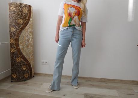 Zara tričko overisze-s,m,l,xl, bavlnené,, s
