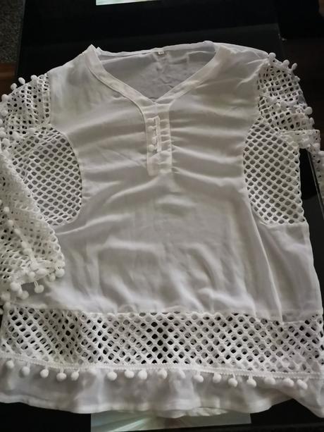 Biela bluzka i, xl