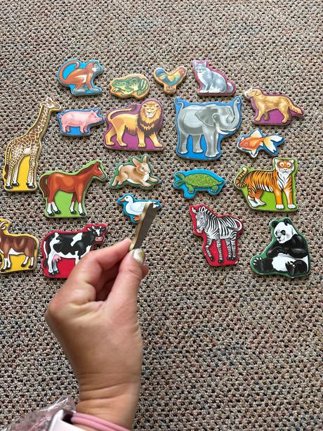 Veľké magnetky zvieratká, 