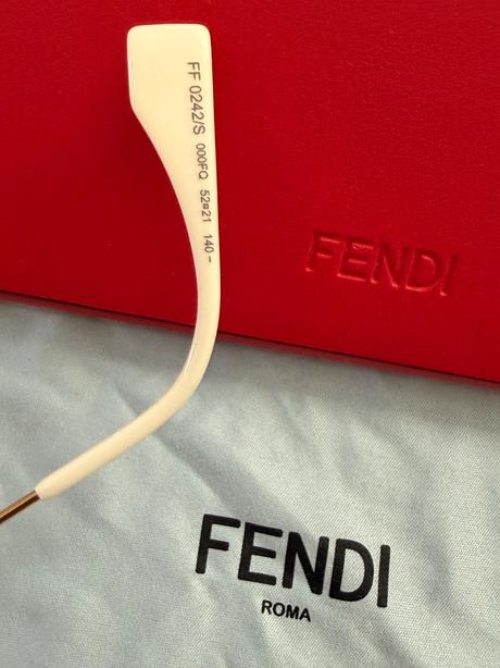 Damske okuliare, fendi