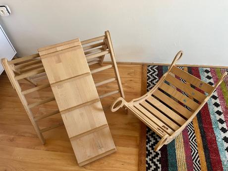 Set triangel + doska + hojdacka,