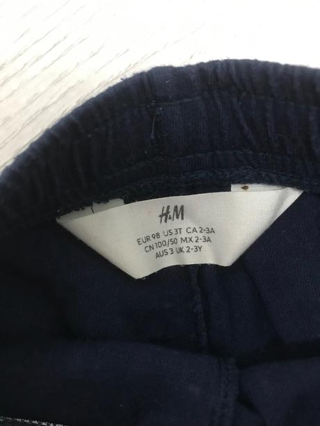 Kraťasky 92-98, h&m,98