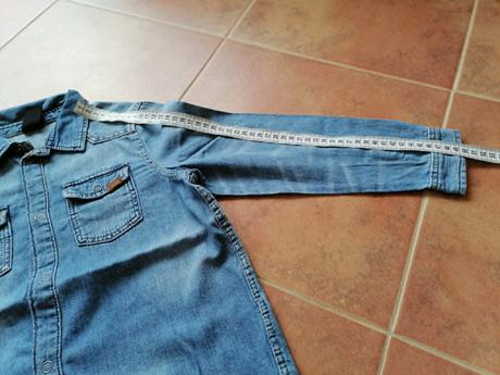 Košeľa denim, veľ. 122, denim,122