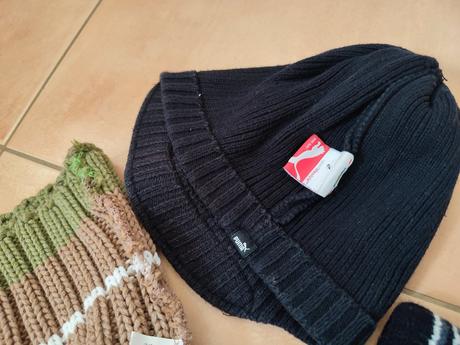 Detská čiapka - rukavice na zimu zn.puma, puma,122