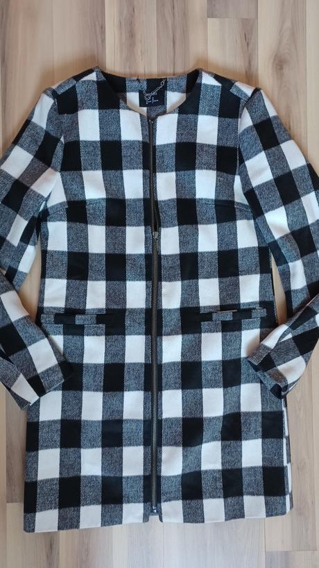 Čierno-biely kabát, esmara,34