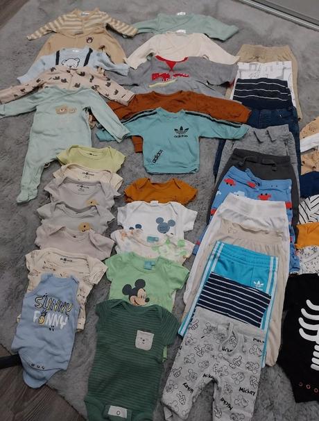 Balík oblečenia pre chlapca veľkosť 68, 68–80