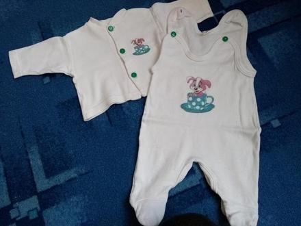 Súprava - dupačky a kabátik, antony,56