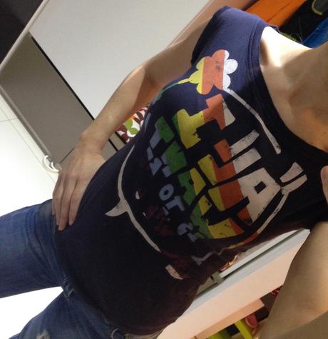 Zaujímavé tricko, pull&bear,s