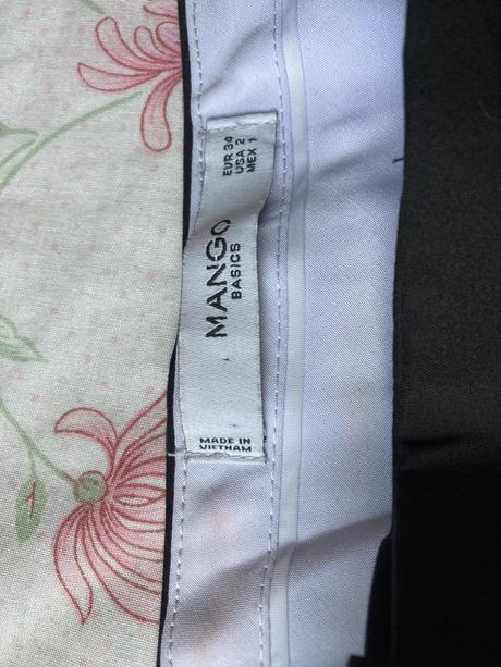 Mango členkové nohavice, mango,34