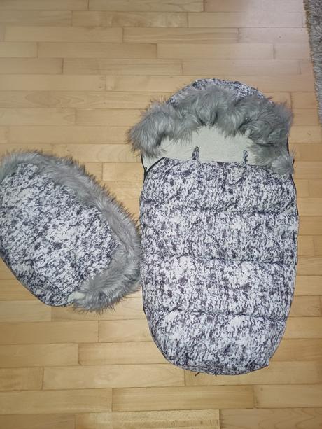 Zimný fusak + rukávnik, babymatex