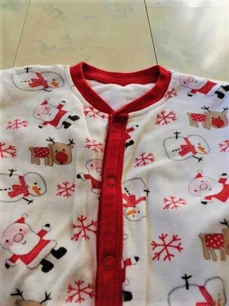 Zateplený duplovaný overal na spanie, 92