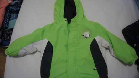 Zelená lyžiarska bunda, lupilu,92