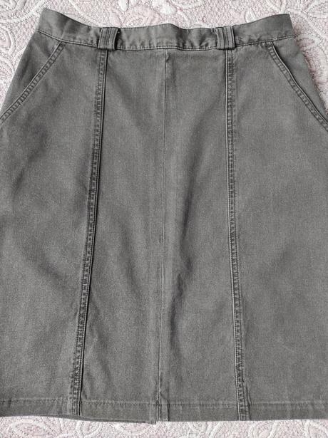 Riflová sukňa, bonmarché, veľ. m, bonmarché,m