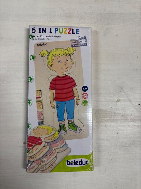 Beleduc - 5-vrstvové puzzle dievčatko,