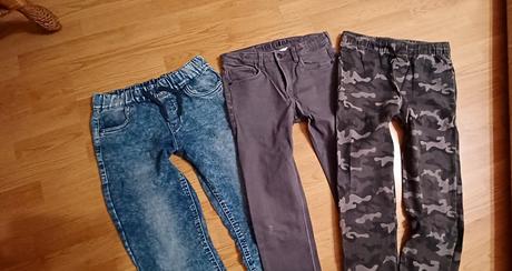 3z chlapcenske nohavice, h&m,152