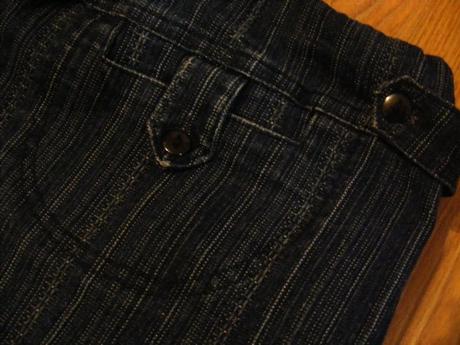 Tehotenské rifle modré elastické, xxxl