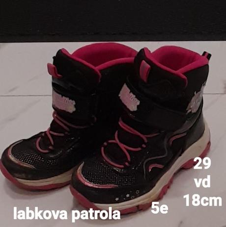 Labkova patrola čižmy, 29