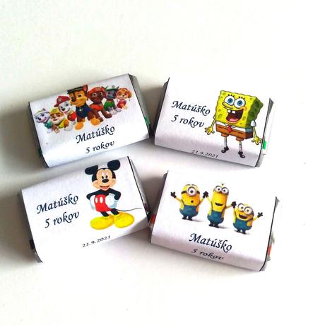 Miničokoládky na narodeniny, 