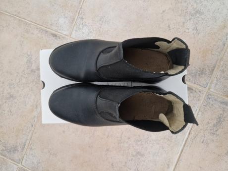 Cizmy jazdecke fouganza 35 cierne na kone, decathlon,35