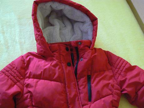 Dievčenská zimná bunda c&a veľ. 140, c&a,140