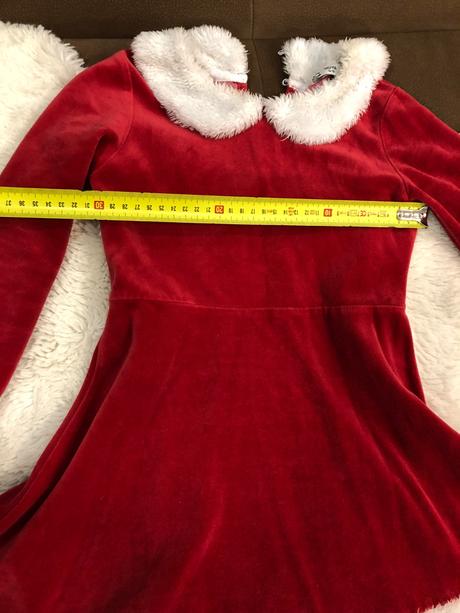 Vianočné saty 110/116, 110