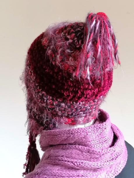 Ručne pletená čiapka od 5-10rokov, 128