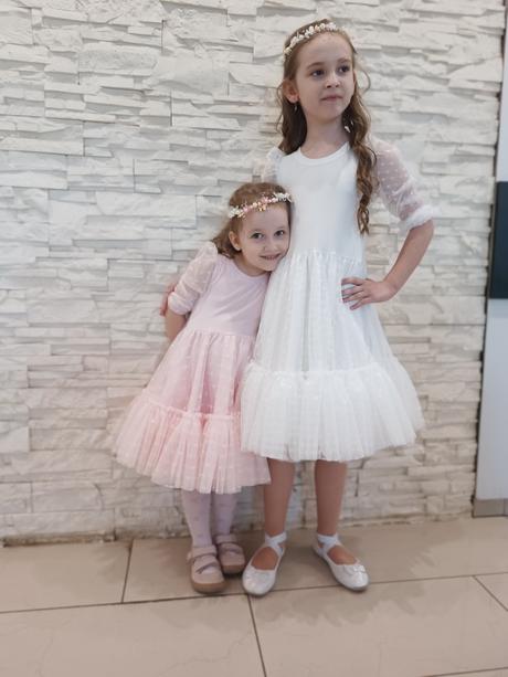 Tylové extra točivé šaty, 68 - 128