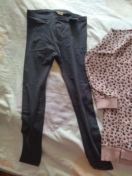 Set legíny - pulovrik, h&m,128