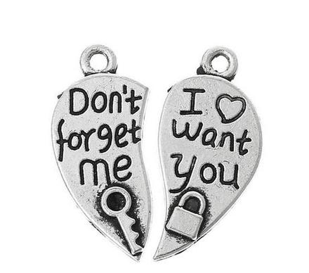 Prívesok dont forget me, 