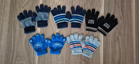 Rukavice (5 párov) mix farieb, 104