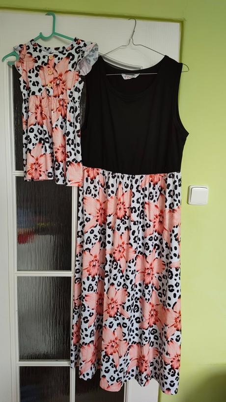 Šaty mama a dcéra, xl