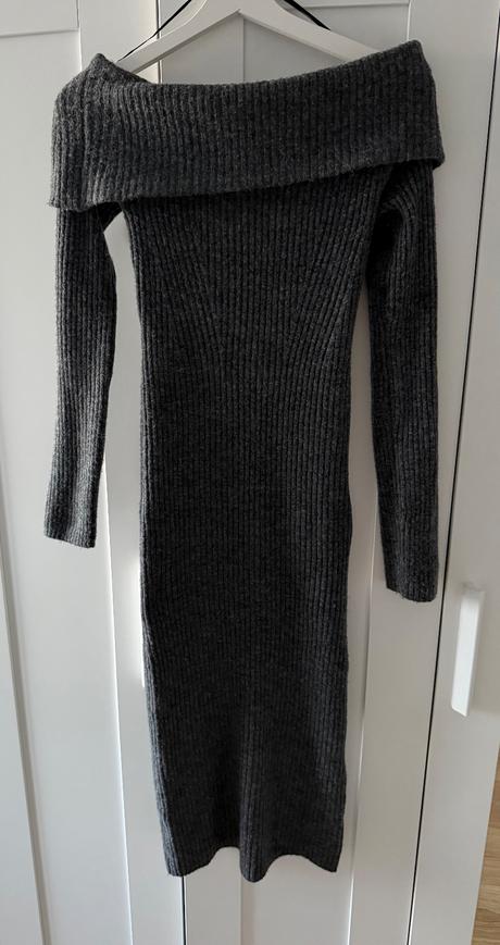 Pletené zimné saty, h&m,xs