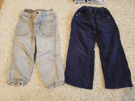 Nohavice 2ks, c&a,92