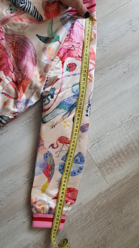 Tenká zvieratková bunda, h&m,128