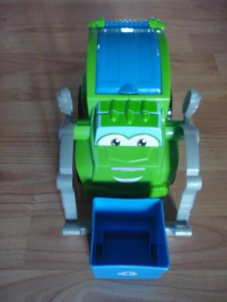 Smetiarske auto - play-doh, 