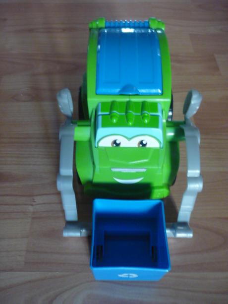 Smetiarske auto - play-doh, 