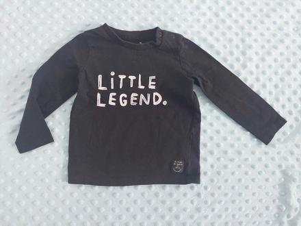 Little legend čierne tričko zn.fred flo veľ.80, f&f,80