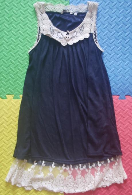 Elegantný top s čipkou, new look,38