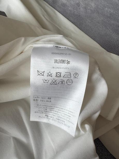 Red valentino košla s volánom, l