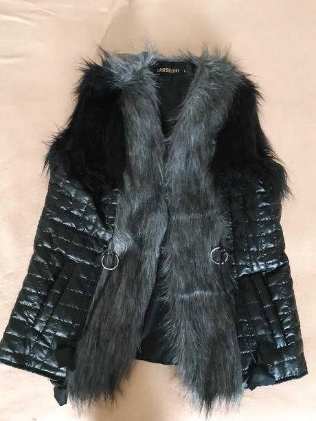 Štýlová vesta s kožušinkou, m