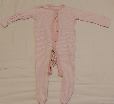 Overal/pyžamko pásíky 74, f&f,74