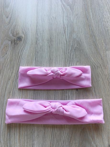 Set jednofarebných čeleniek mama a dcéra-3 farby, 