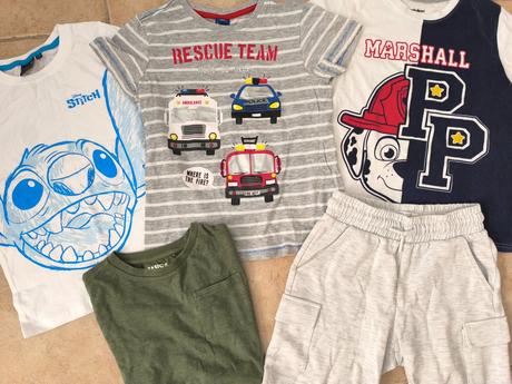 Letný balík chlapec 122/128, 122–134