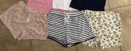 3x sortky vel 122, sinsay,122