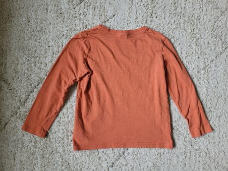 Tričko tehlovej farby lindex, lindex,128